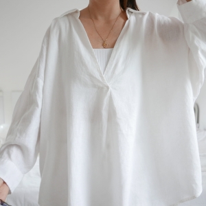 koszula • H&M • XL • len/bawełna