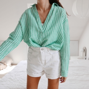  koszula • DUNNES • M/L • len/bawełna