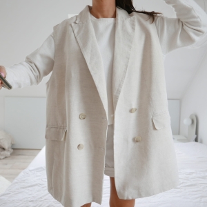  kamizelka • H&M • XL • len/wiskoza