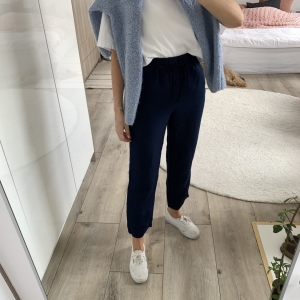  spodnie • H&M • XS/S • len/wiskoza