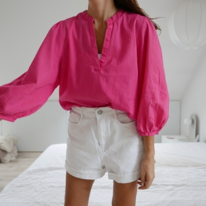  koszula/sukienka • H&M • M • len/bawełna
