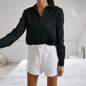 koszula • GINA TRICOT • S • 100% len