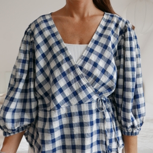  bluzka • GINA TRICOT • M/L • len/bawełna