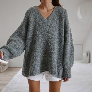 sweter • AMERICAN VINTAGE • L/XL • alpaka