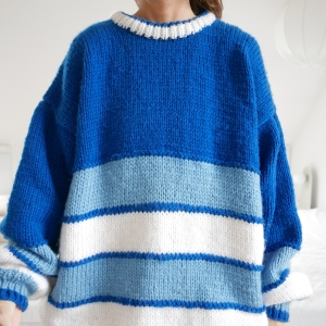  sweter • HAND KNITTED• L/XL