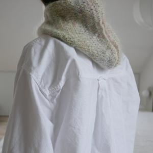  baclava/kapturek • HAND KNITTED • alpaka,wełna