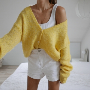 sweter • YAS • M • wełna/alpaka