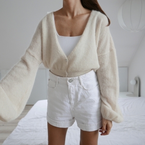 sweter • SECOND FEMALE • M/L • alpaka,moher