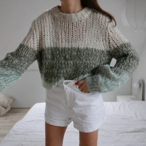  sweter • JEAN PAUL • L • moher, wełna