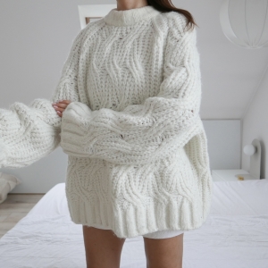  sweter • H&M • S/M • z wełną i alpaką