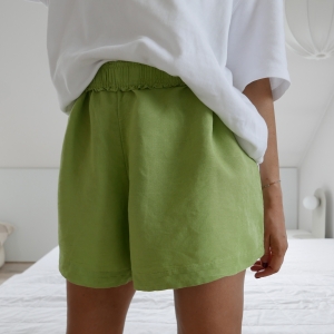 spodenki • H&M • XL • wiskoza/len