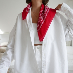  apaszka • BANDANA • czerwona
