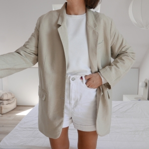  marynarka • H&M • M • wiskoza,len