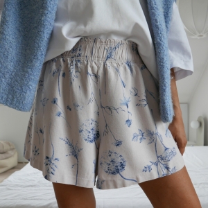  spodenki • H&M • L • wiskoza,len