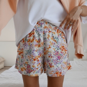  spodenki • H&M • S • len/wiskoza