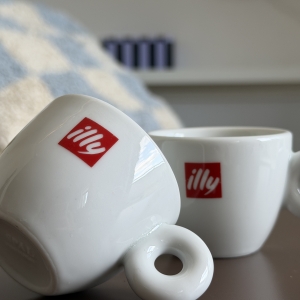  zestaw filiżanek espresso • ILLY • 2szt.